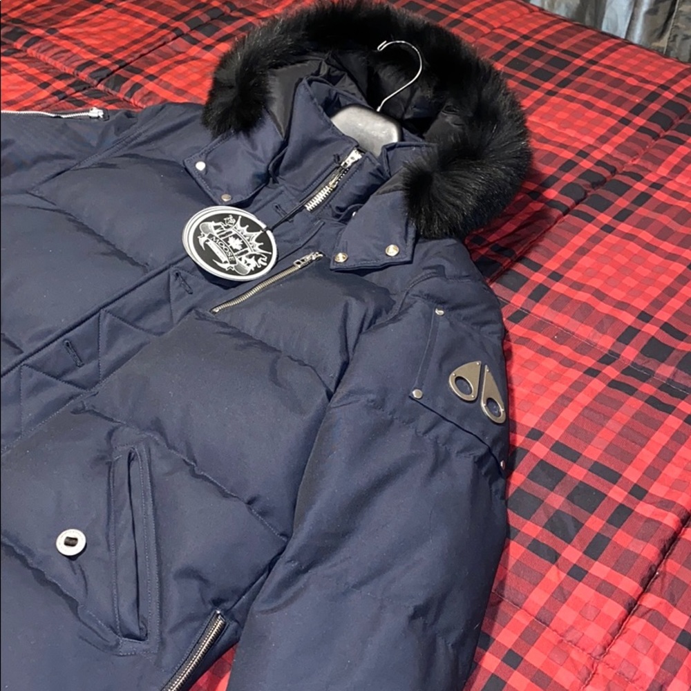 3Q Fur Trim Hooded Down Jacket